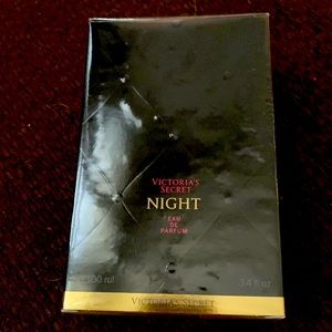 BRAND NEW W/TAGS. VICTORIA’S SECRET “NIGHT” Eau De Parfum. 3.4 fl oz.